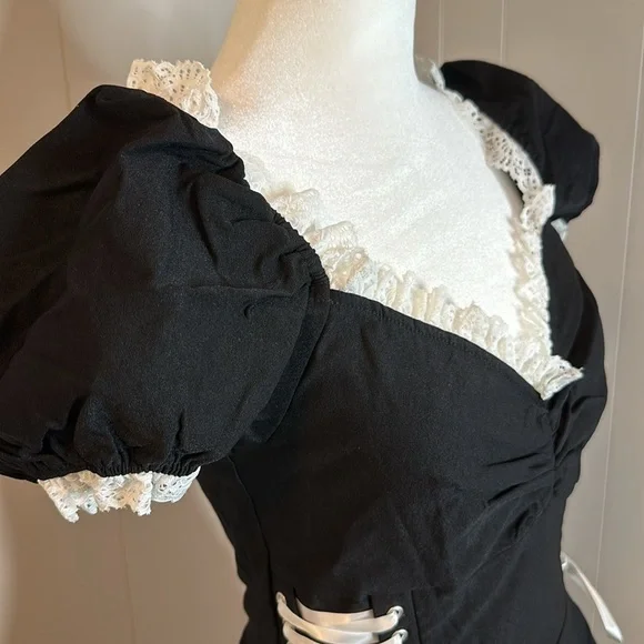 NWT Dolls Kill Don't Test Me Mini Dress - Picture 5 of 12